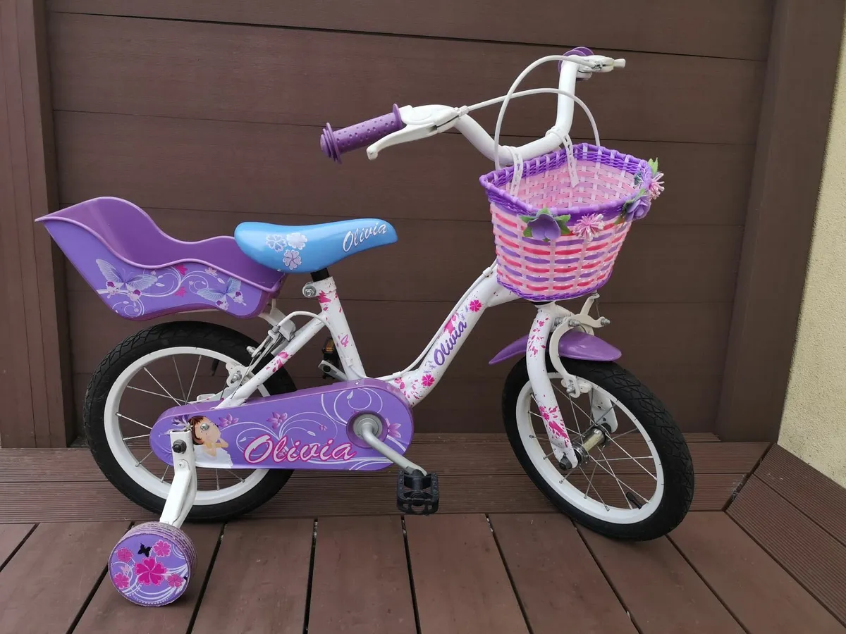 Kids Bike, girl Bike, stabilizers, helmet - Image 2