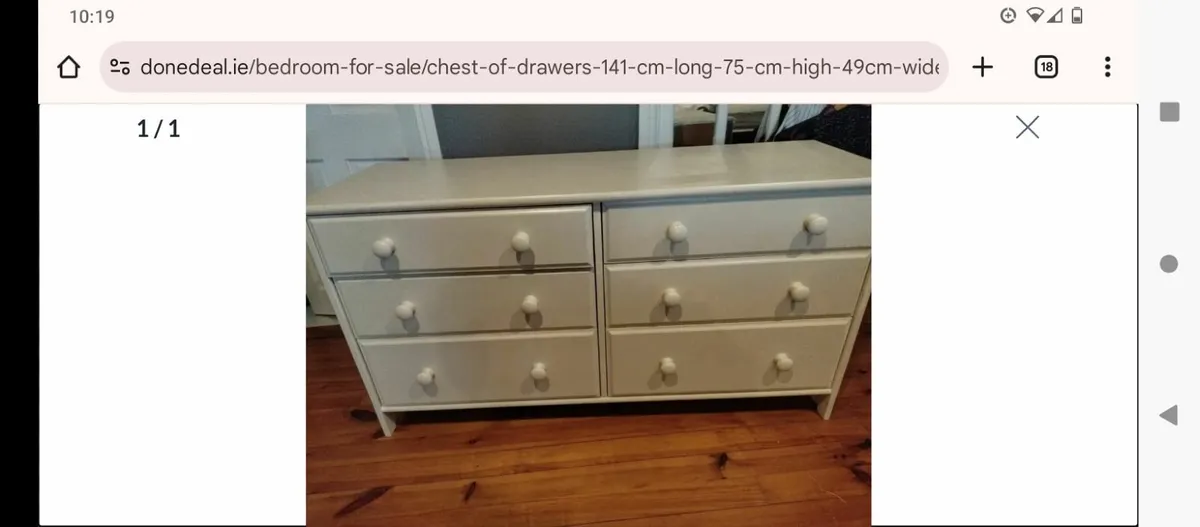 Chest of drawers