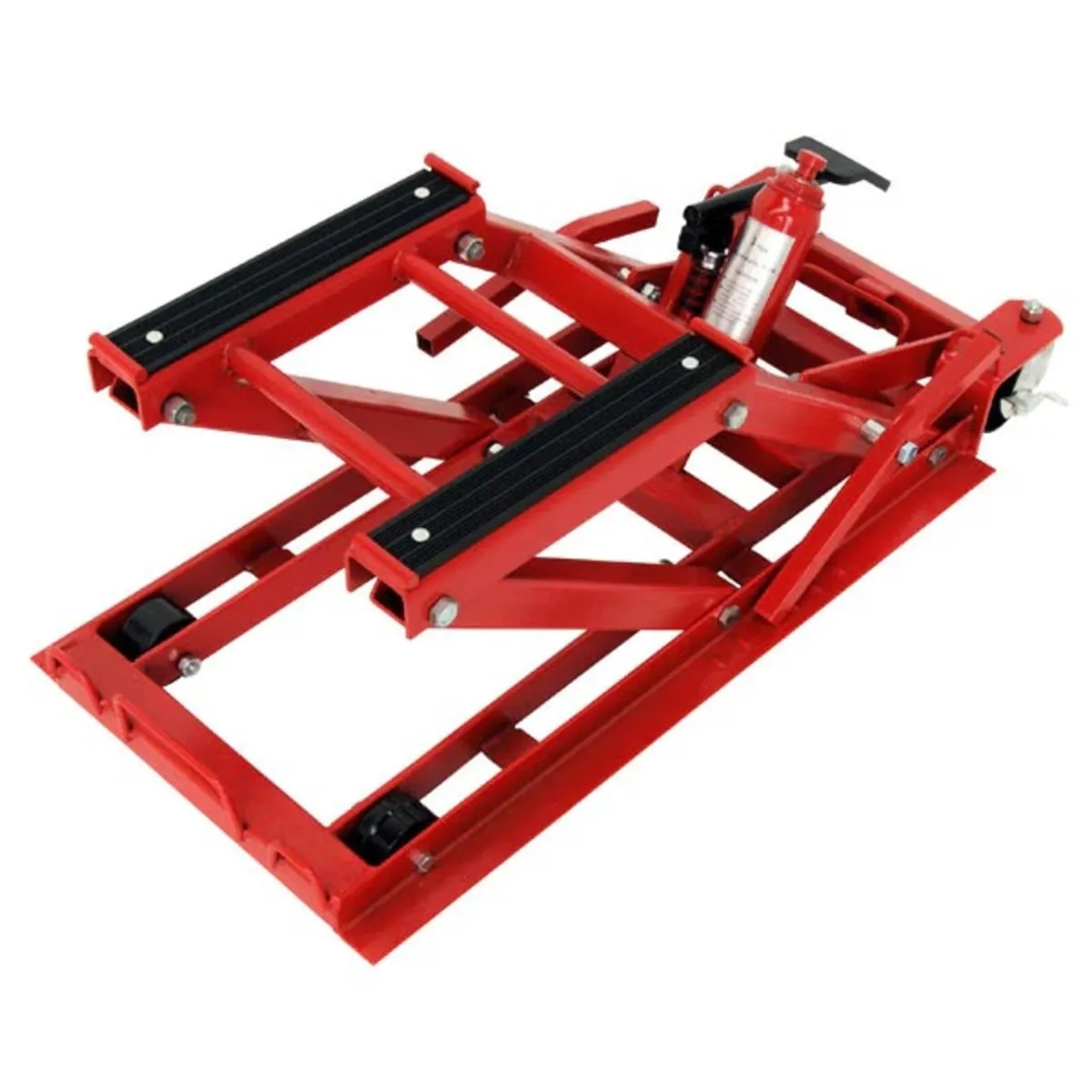 Hydraulic motorcycle jack