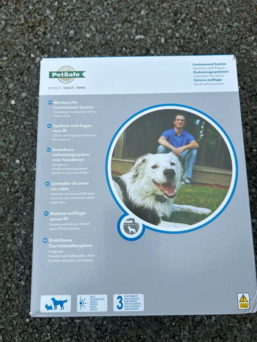 Wireless Dog Boundary Fence- new unopened - Image 2