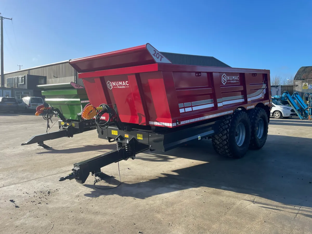 *due into stock nextweek* Numac 20ton dump trailer - Image 2