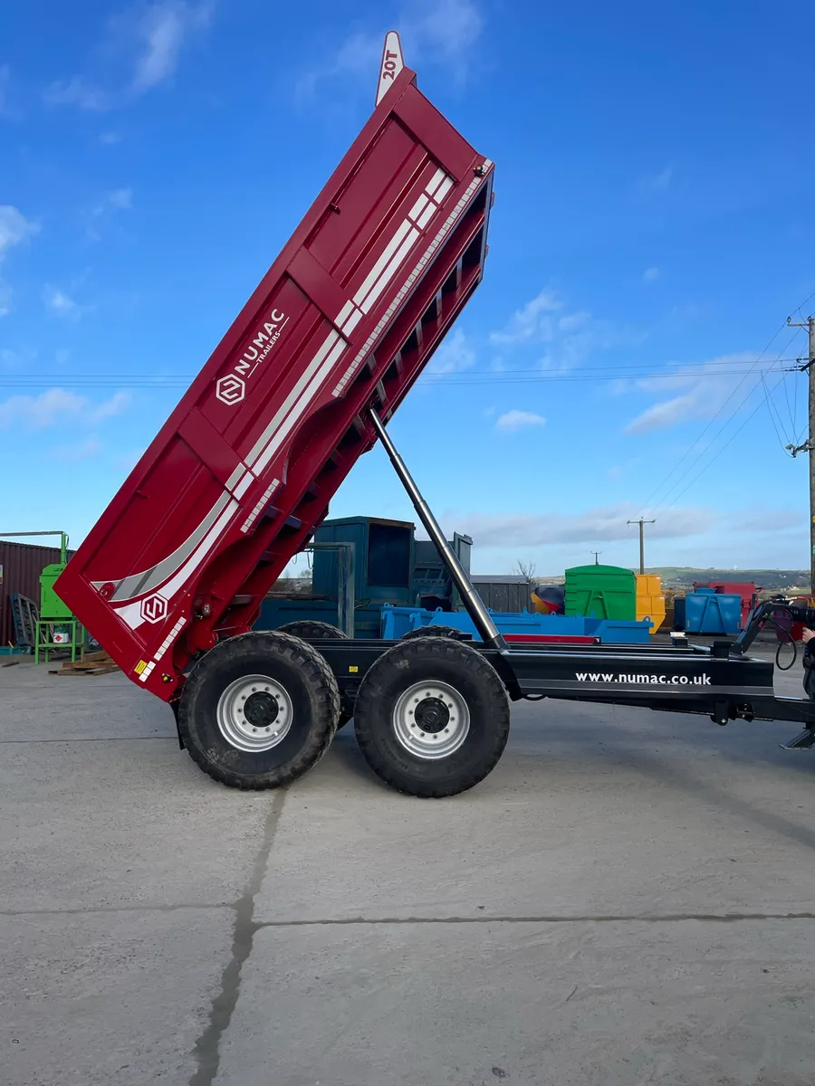 *due into stock nextweek* Numac 20ton dump trailer - Image 3