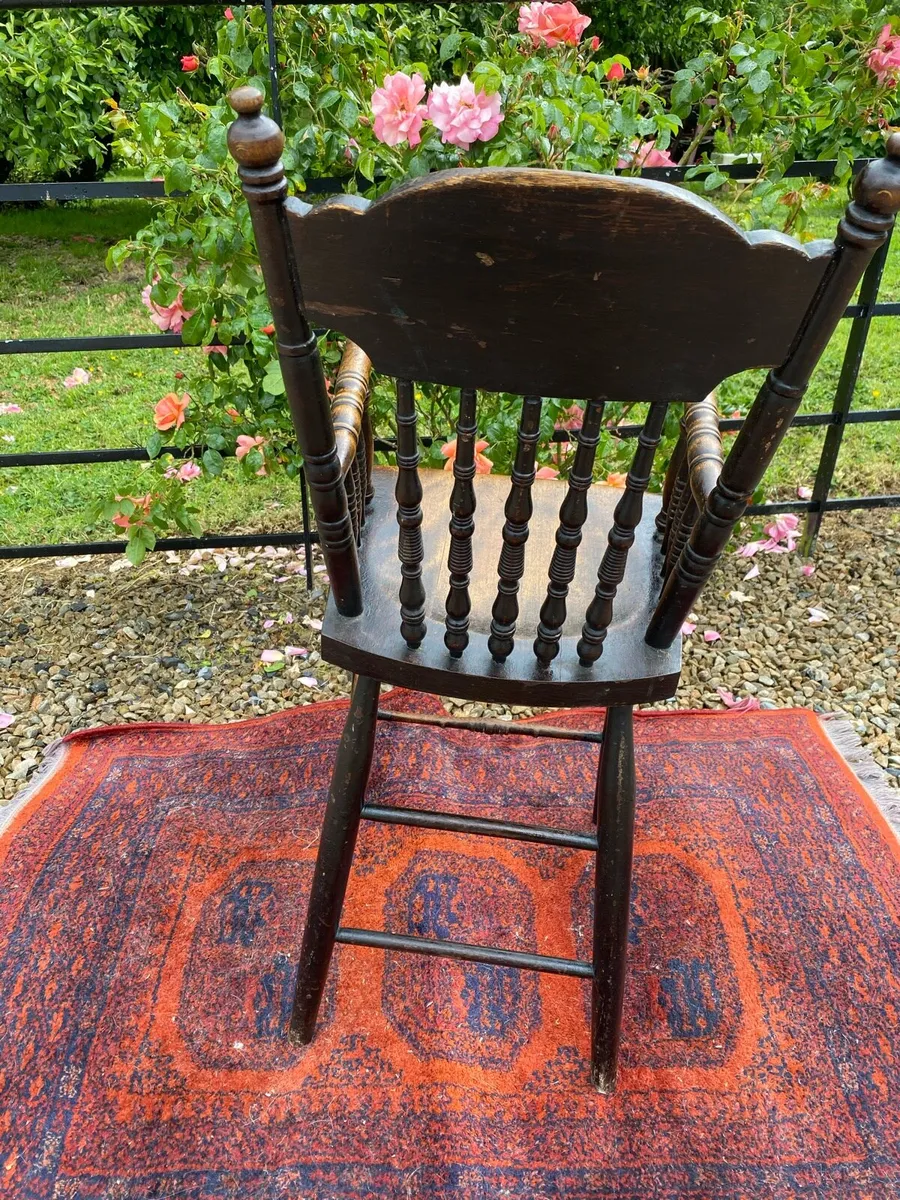 Antique child’s high chair - Image 4