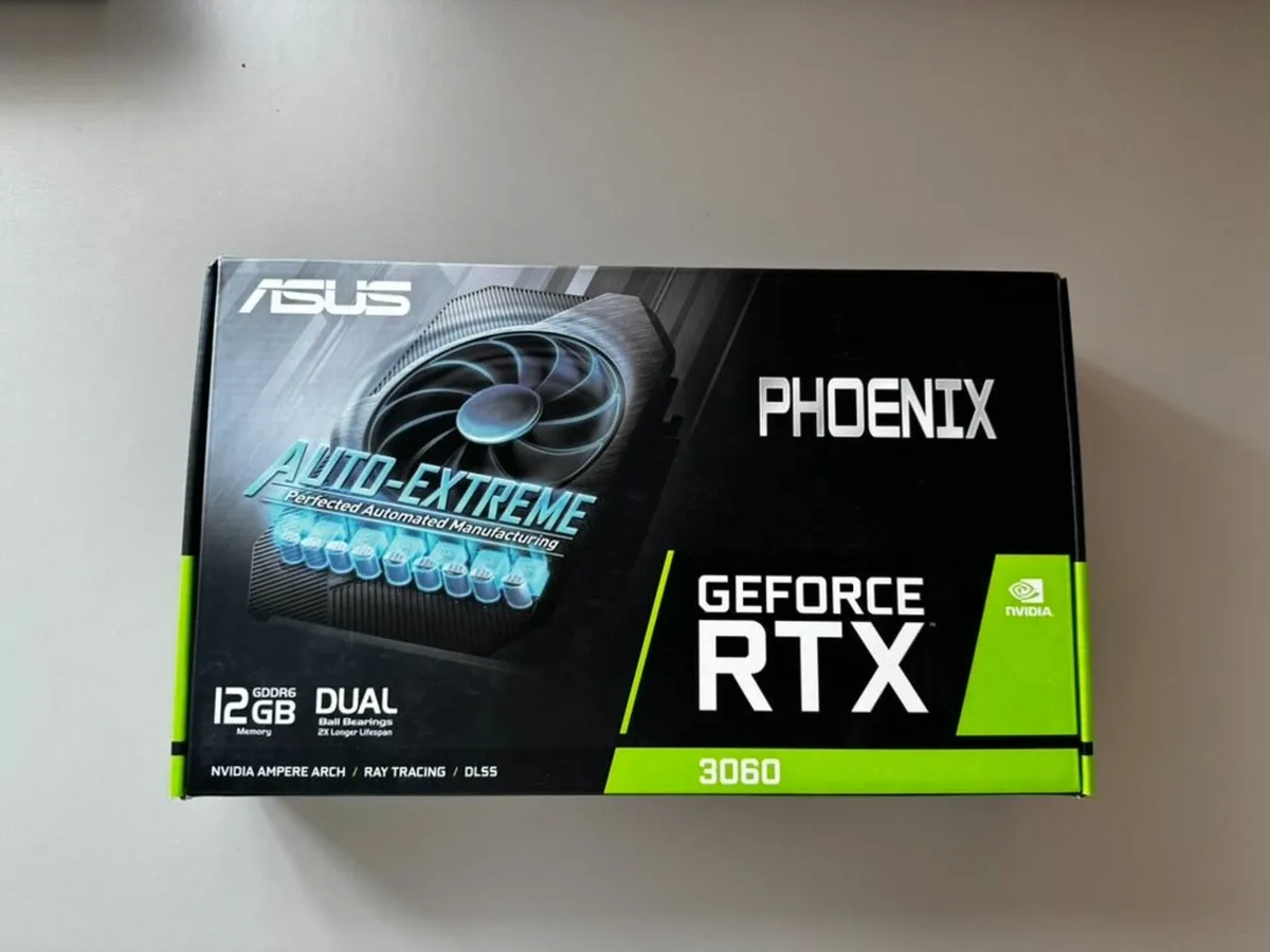 ASUS Phoenix GeForce RTX 3060 12GB Graphics Card - Image 1