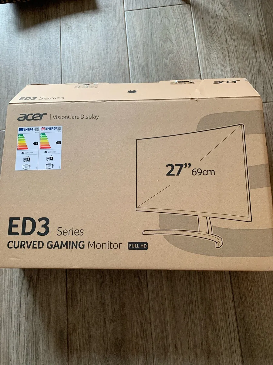 Acer nitro ed3 27 Fhd gaming monitor - Image 1