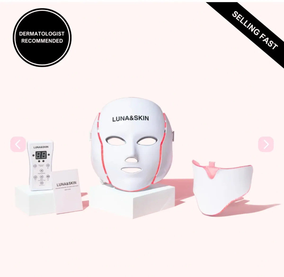 Luna and Skin Led face mask