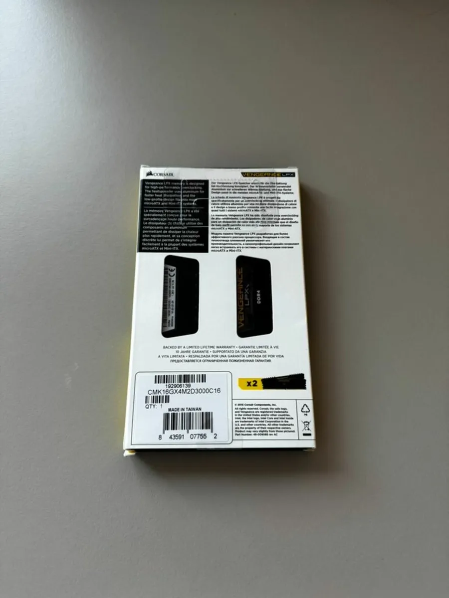Corsair Vengeance LPX 16GB (2x8GB) DDR4 3000MHz C1 - Image 2