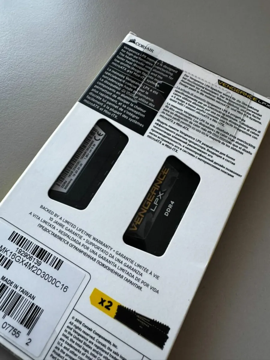 Corsair Vengeance LPX 16GB (2x8GB) DDR4 3000MHz C1 - Image 3