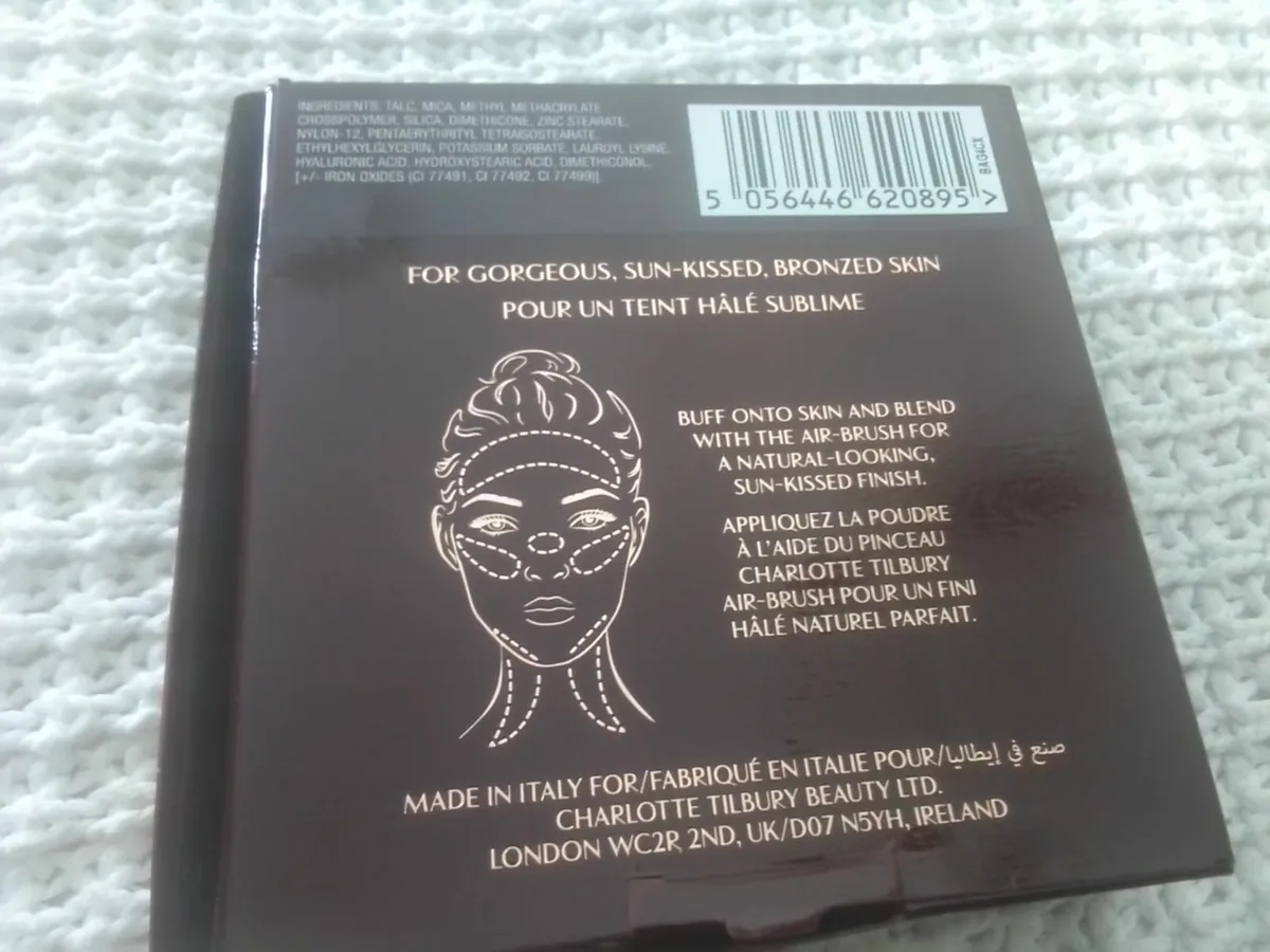 CHARLOTTE TILBURY BRONZING POWDER COMPACT NEW - Image 4