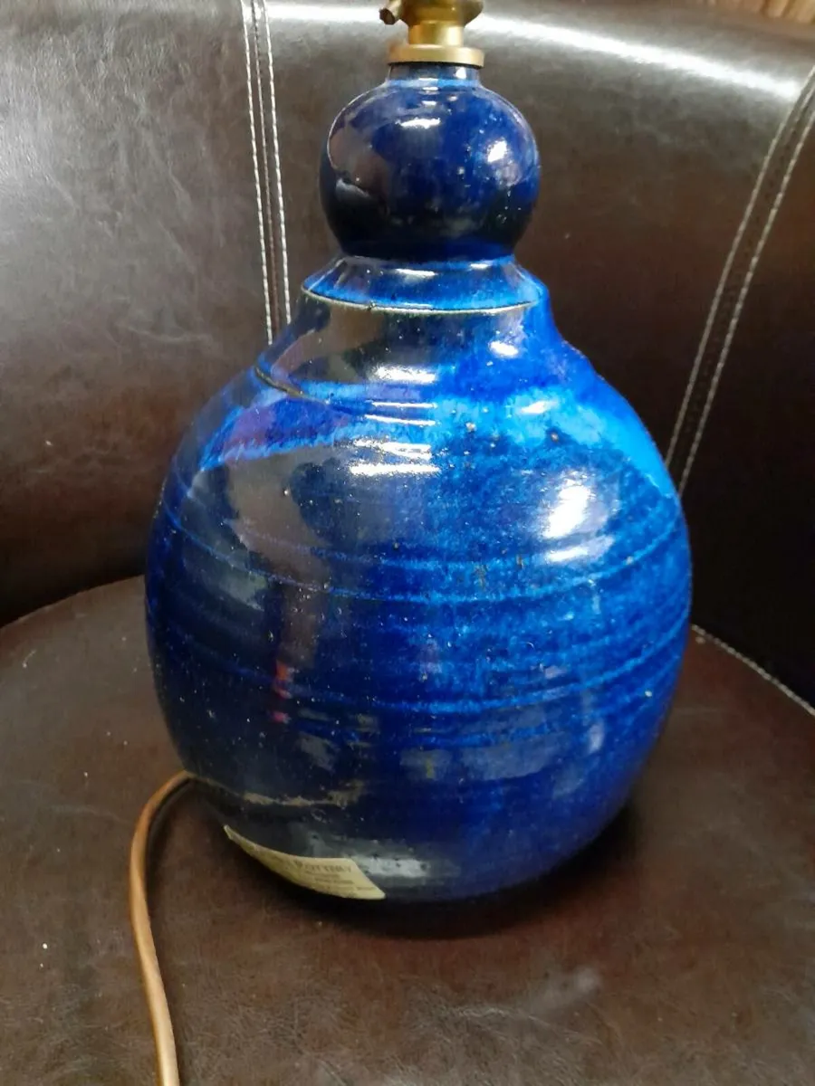 Pottery lamp - Image 1