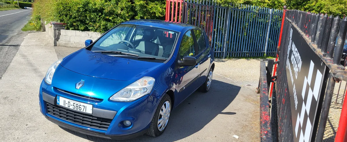 Renault Clio 2011 new nct low mileage - Image 2
