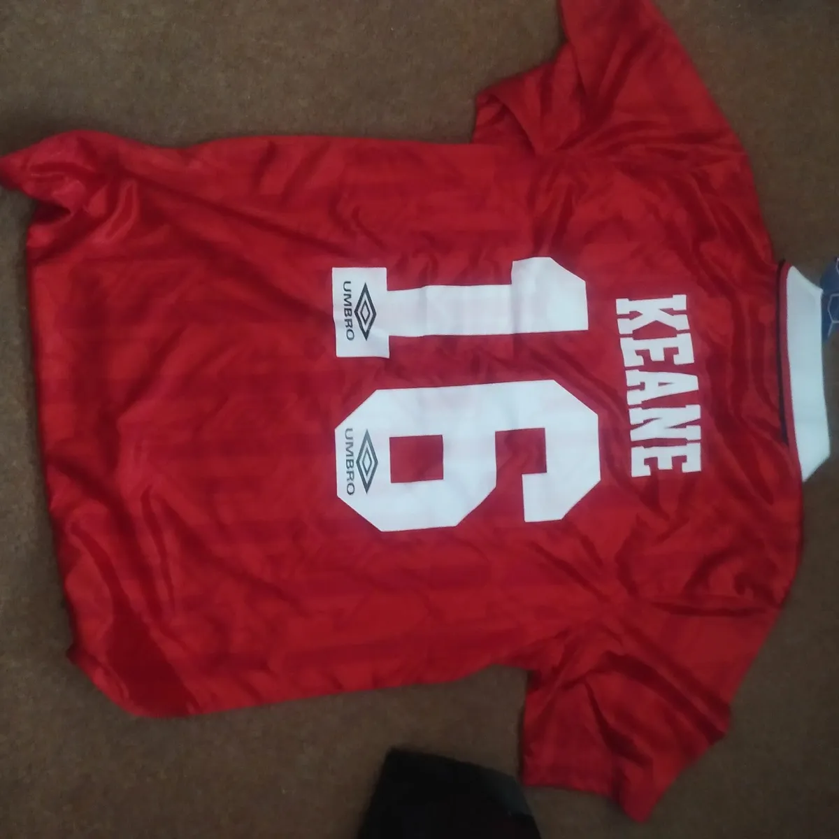 Manchester United jersey Keane 16. - Image 1