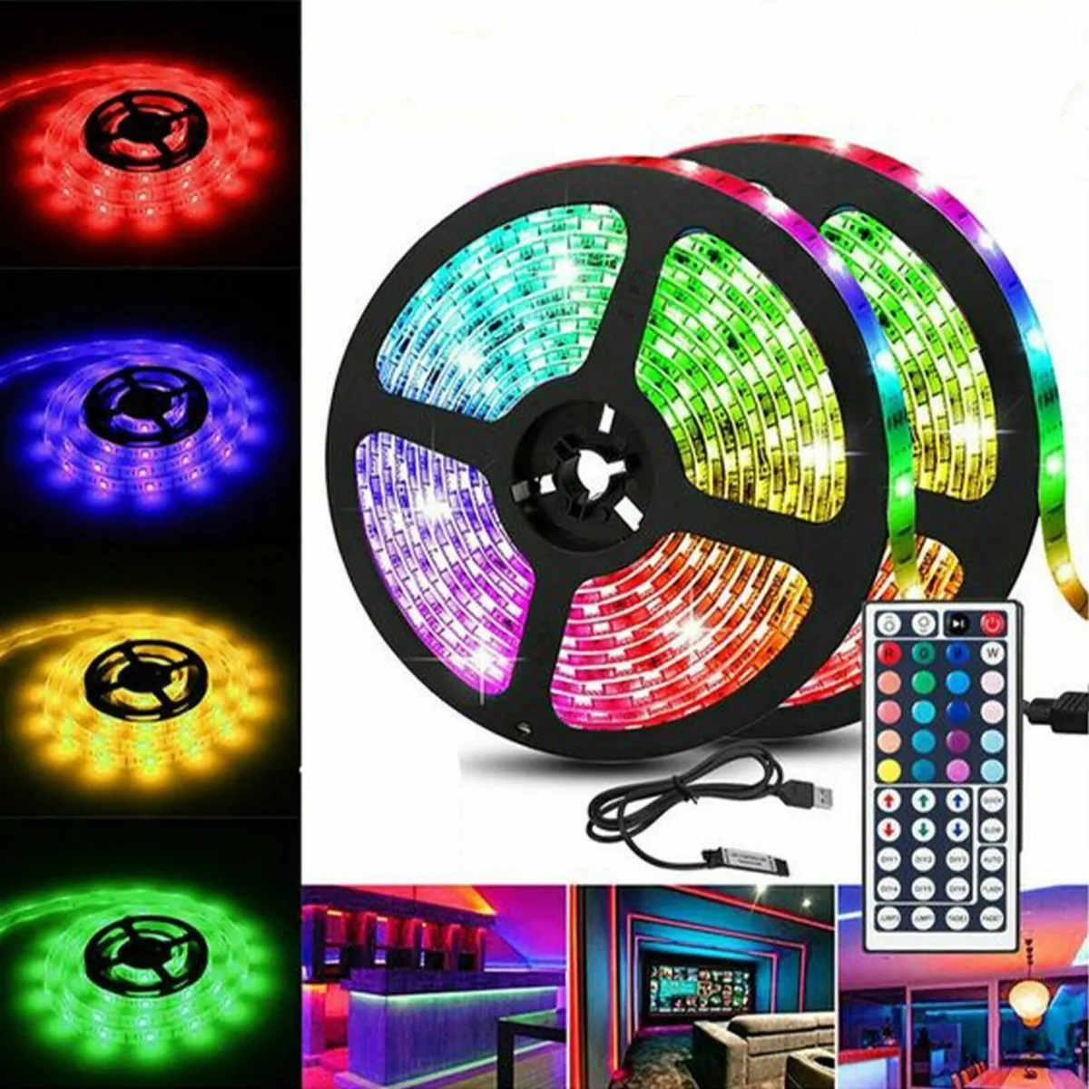 RGB Led Strips 5m,10m - Image 1