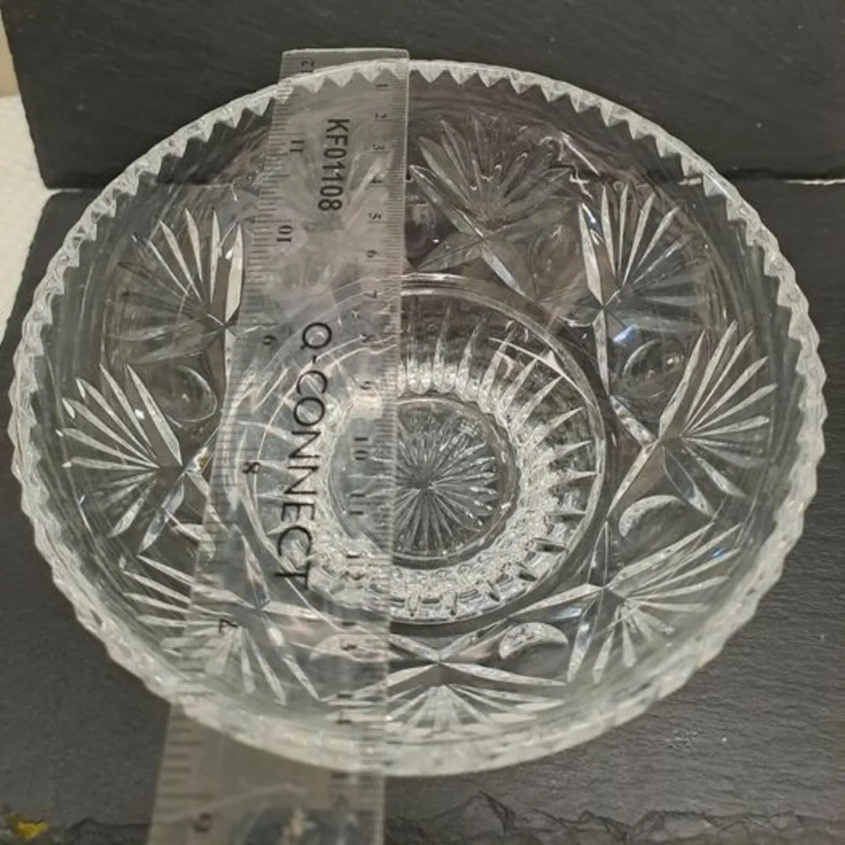 Royal Doulton Crystal bowl vintage - Image 3