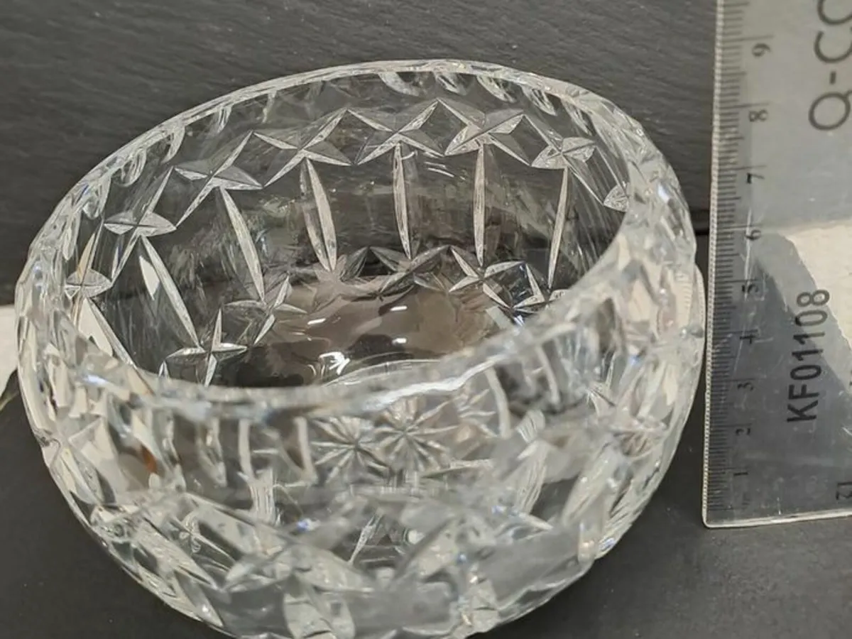 Crystal milk jug and sugar bowl - Image 2