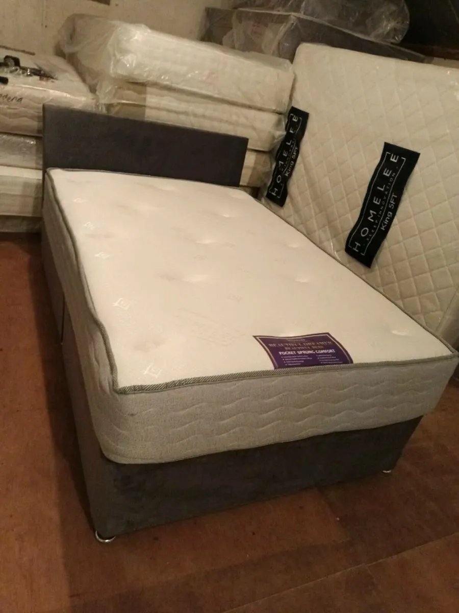 New 4ft Double Beds - Image 1