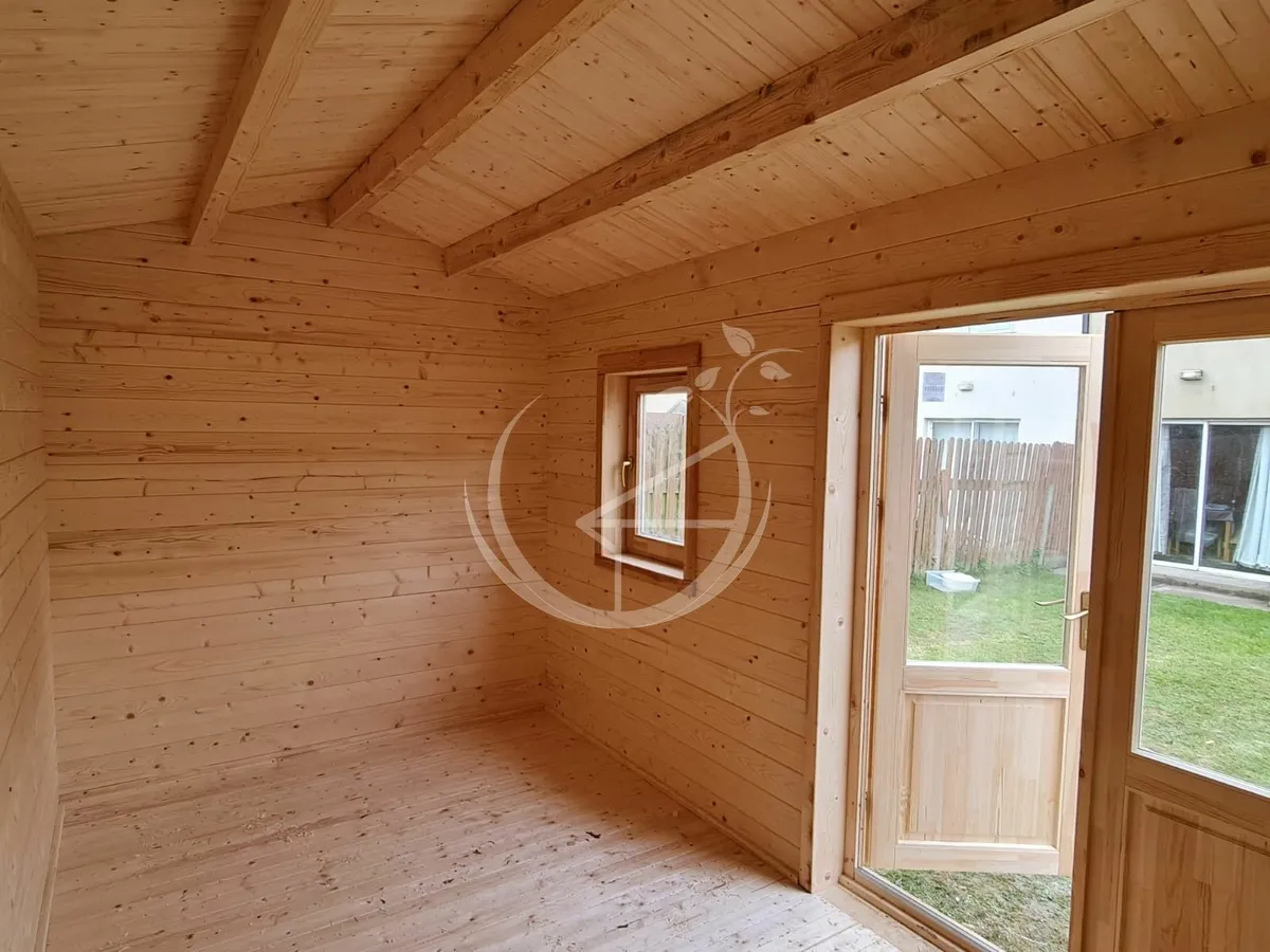 Ecohome Log Cabins Erna 4.5m x 2.5m Modular - Image 2
