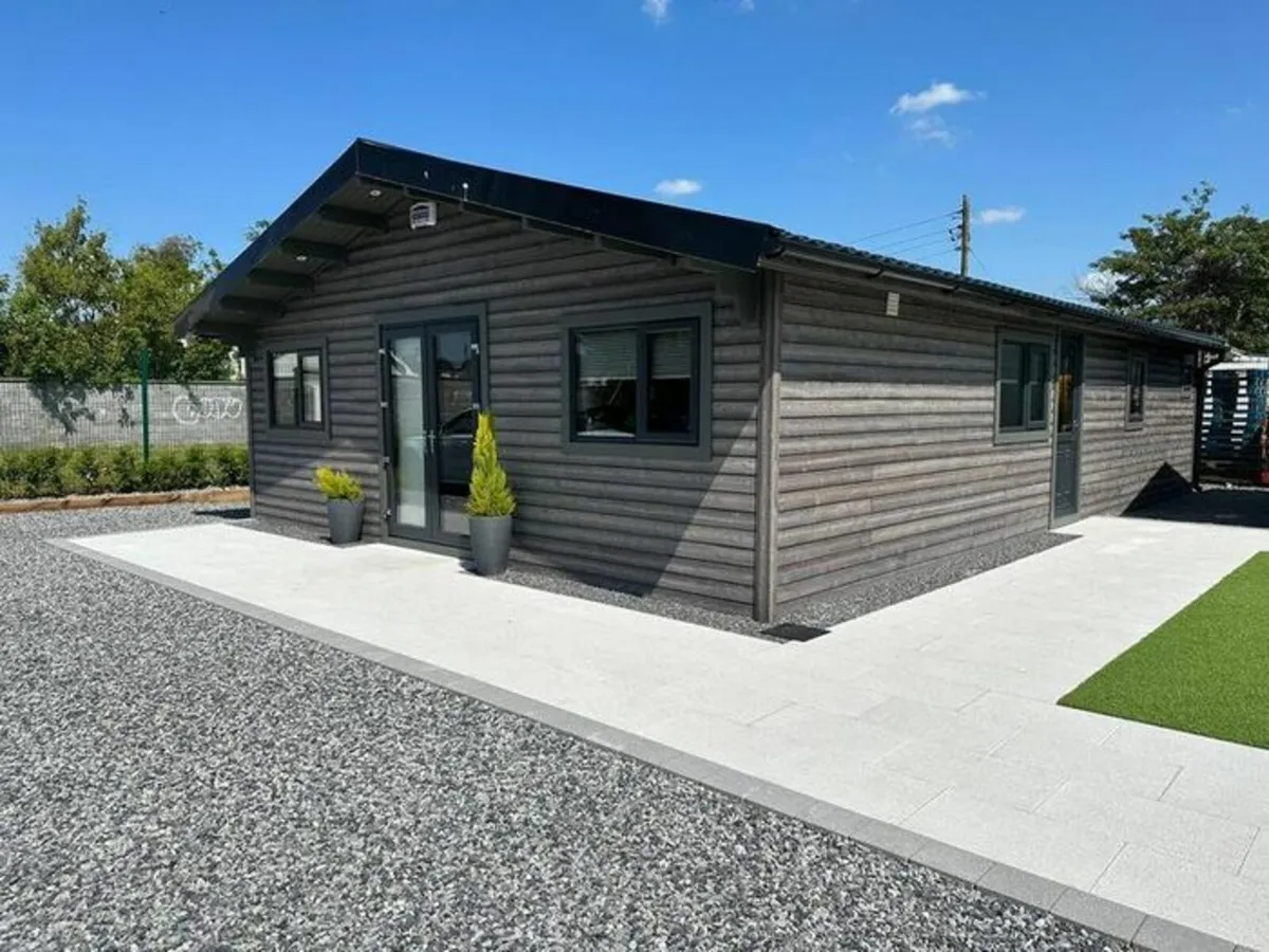 Ecohome Log Cabins 3 Bed B 7.5m x 12m Modular Home - Image 1