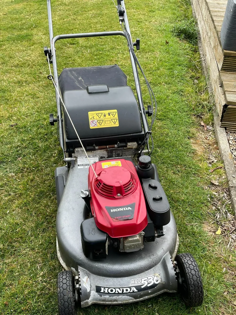 honda lawnmower rear roller - Image 3