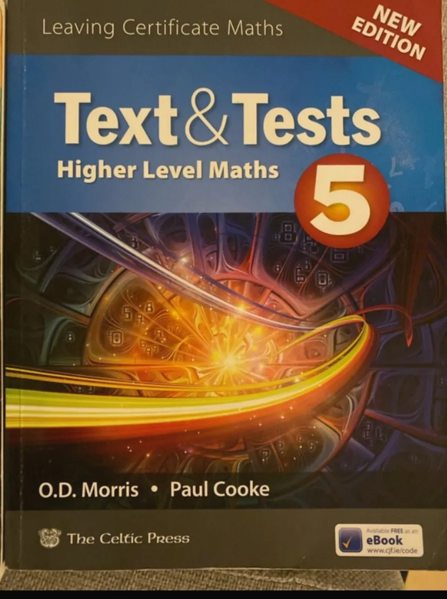 LC Maths higher level Text and Tests 4 and 5 - Image 2