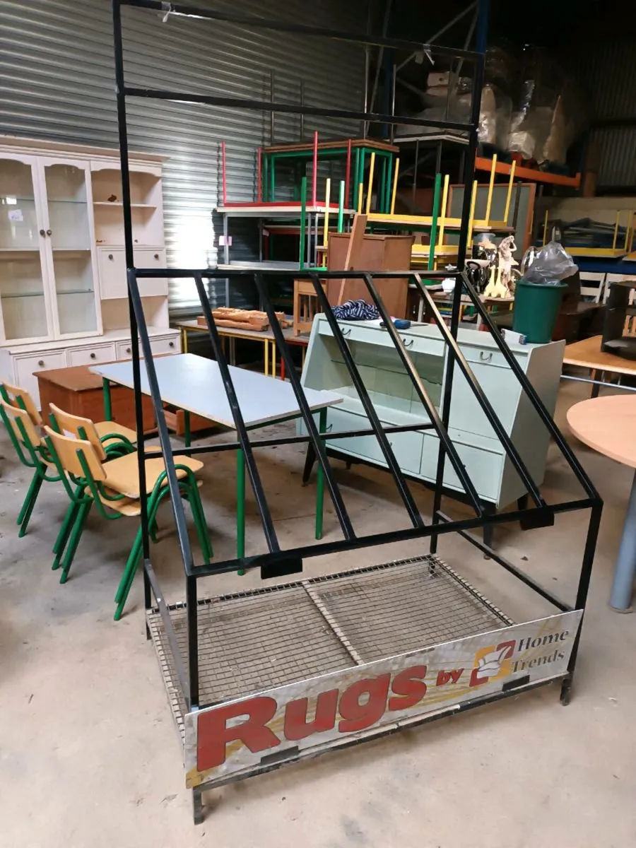 Rug Display Rack