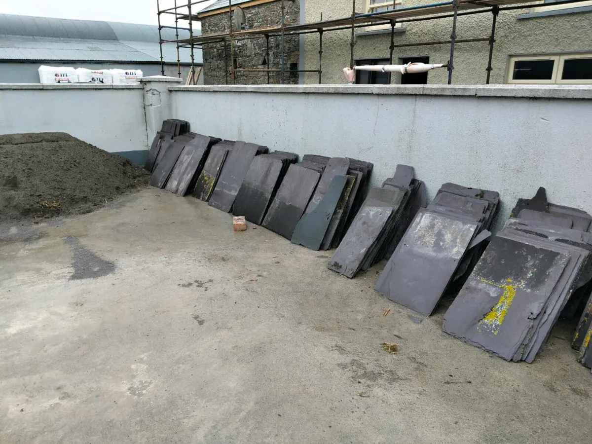 Genuine blue bangor slates