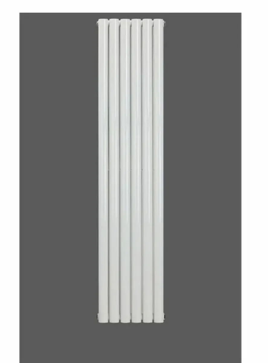 Vertical Designer White Rad - IN STOCK TODAY!