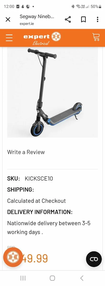 Kids electric scooter - Image 3