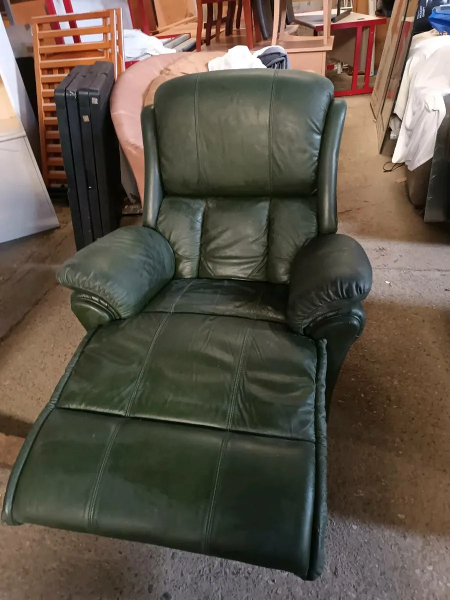 Leather Recliner Armchair - Image 2