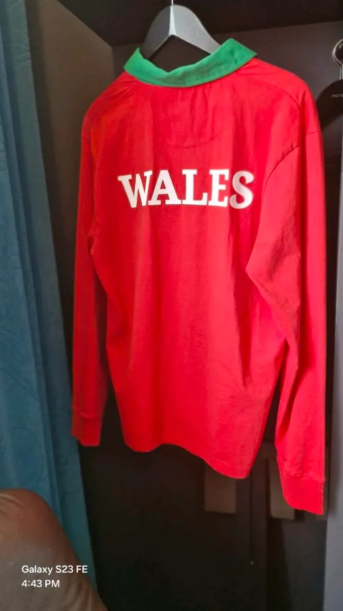 Wales HY-PRO Retro long sleeve 2024 Jersey size M - Image 3