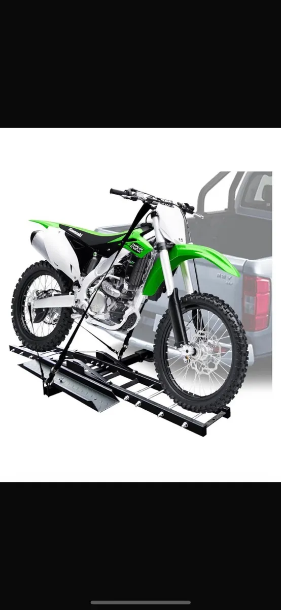 Motorbike bike rack