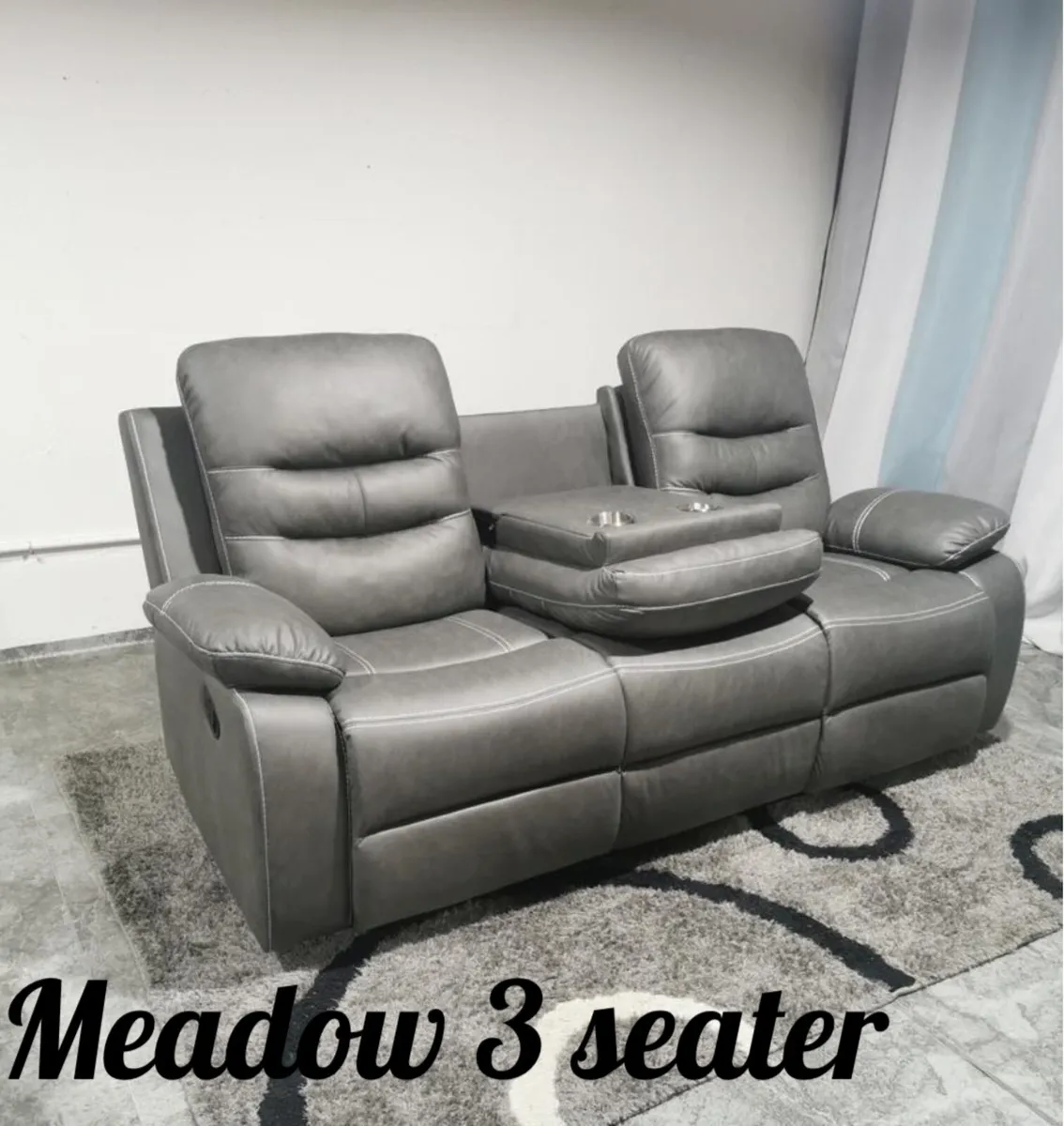 New fabric all recliner sofas - Image 1