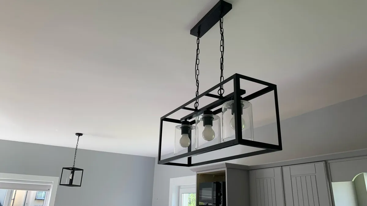 Black Pendant Light - Image 2