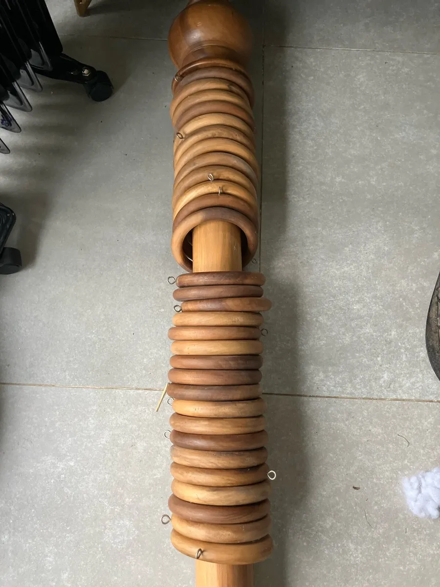 Wooden  Curtain Pole - Image 4