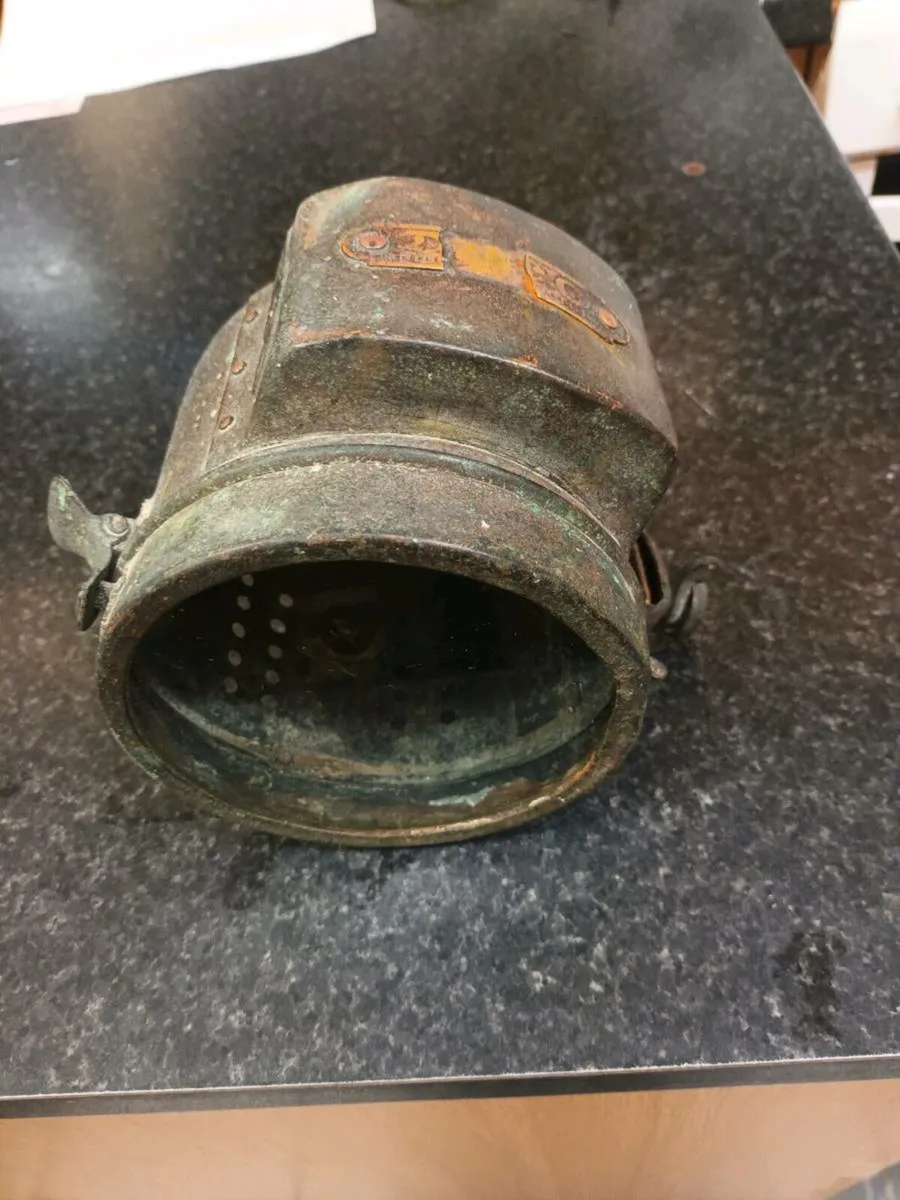 Veteran Car Brass Headlamp Duco - Image 3