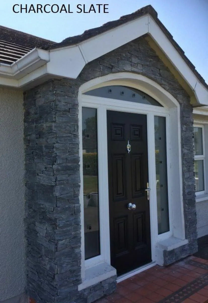 Charcoal (Black) Z Stone cladding natural stone ve - Image 3