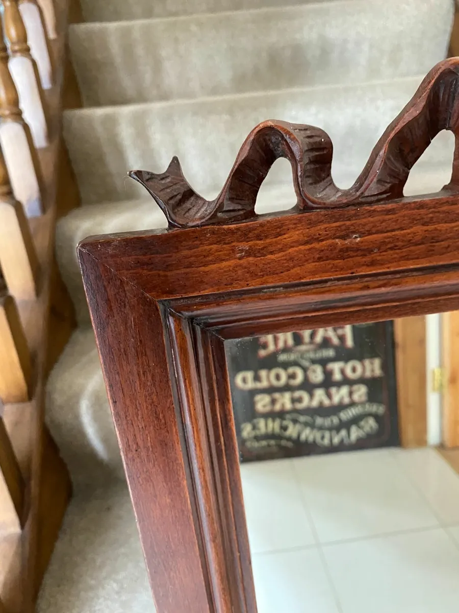 Vintage William L Maclean , Swag Carved top Mirror - Image 3