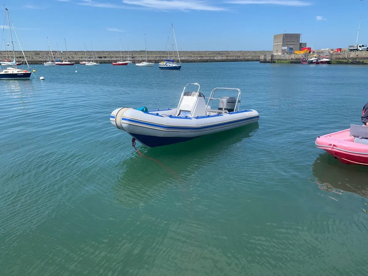 RIB Gemini 6.5 for sale Trailer Mariner hp90 - Image 2
