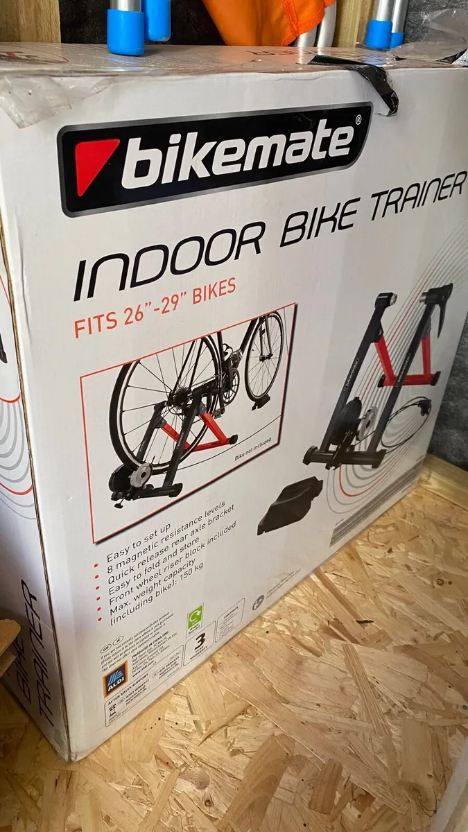 Indoor bicycle bike resistance trainer