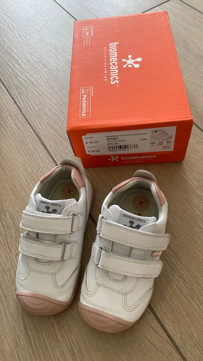 Toddler shoe Brand Biomechanics and Fila - Image 1