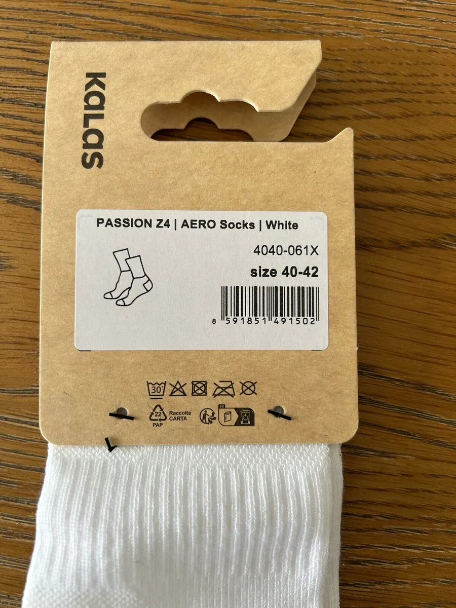 Kalas Passion Z4 Aero socks size 40-42 new X2 - Image 2