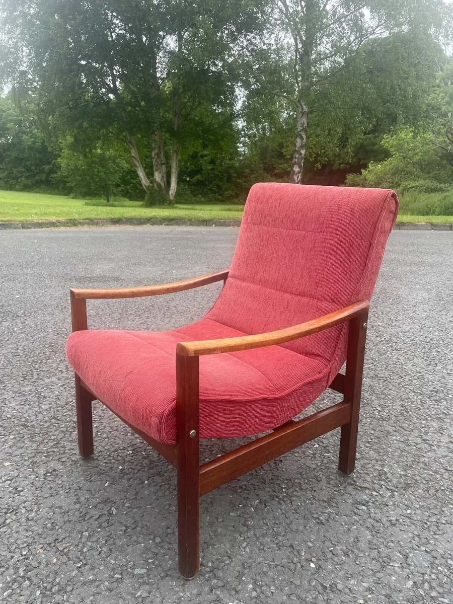 Vintage Retro Midcentury Crannac scoup chair c1960 - Image 1