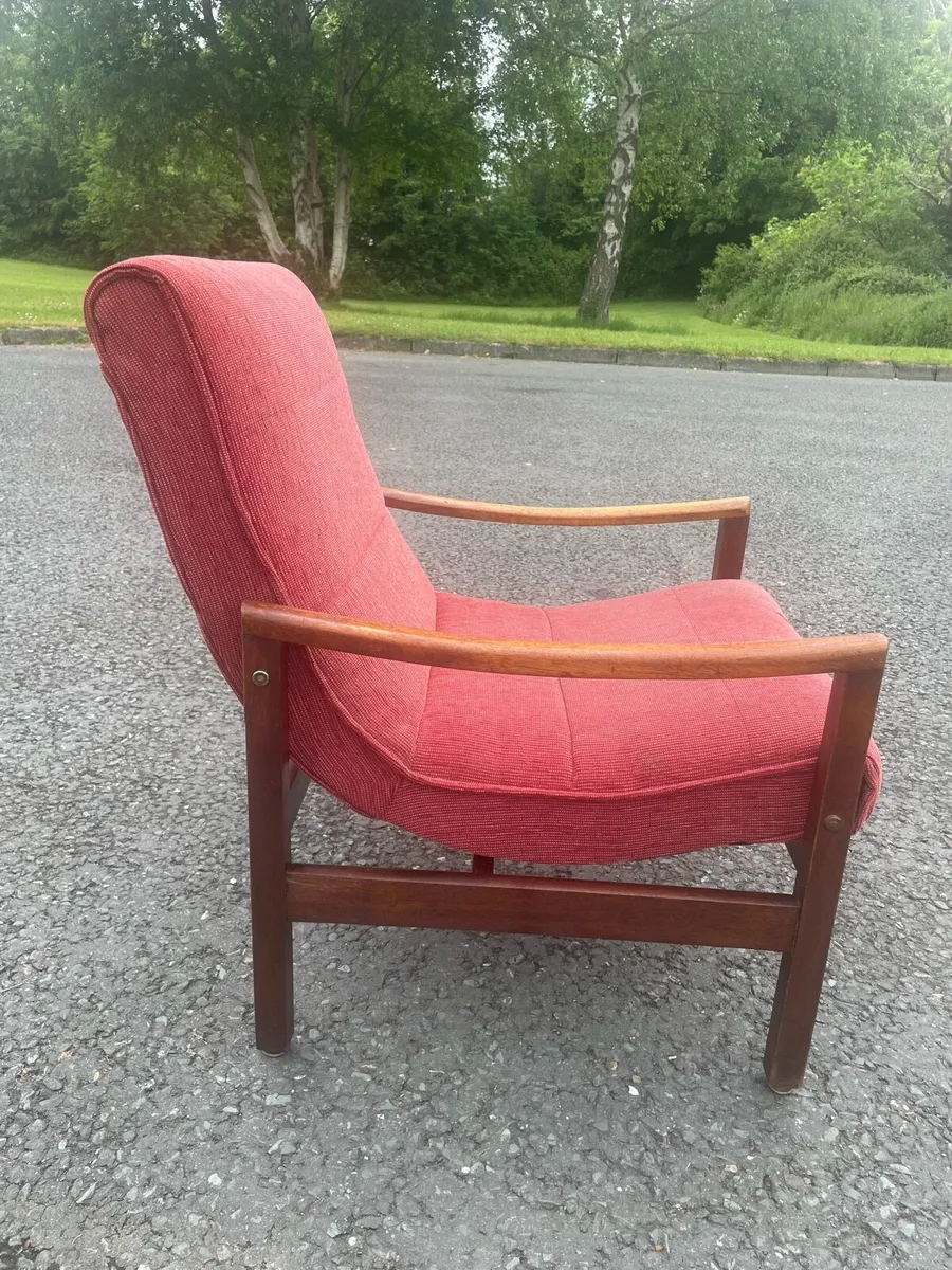 Vintage Retro Midcentury Crannac scoup chair c1960 - Image 3