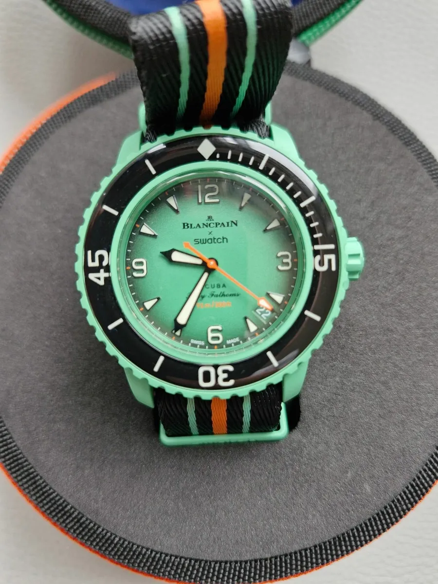 Swatch Blancpain Scuba Fifty Fathoms Indian Ocean - Image 3