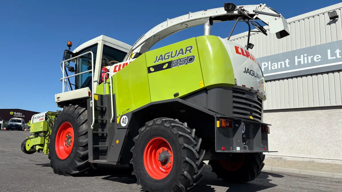 Claas Jaguar 850 Green Eye Speedstar For Sale - Image 1
