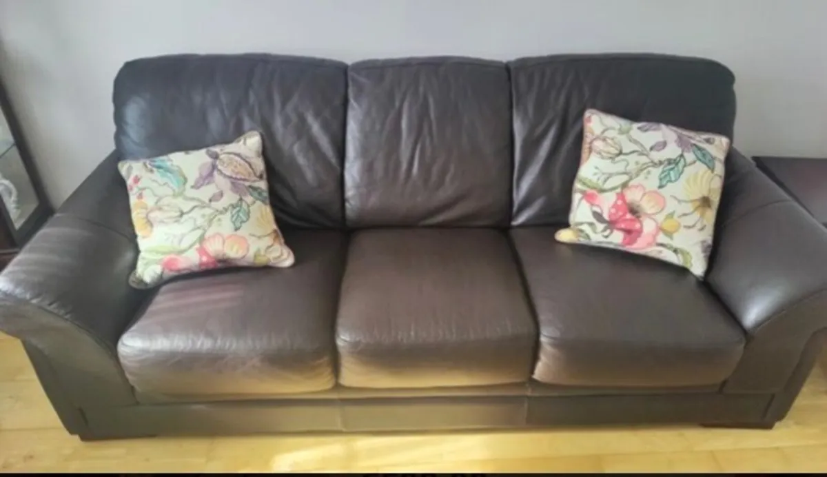 Leather Sofa for Sale - Image 2