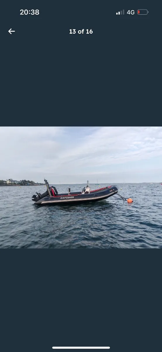 Ri Bombard explorer 5m 60hp engine with  trailer - Image 2