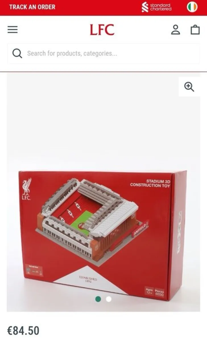 Official Liverpool FC Anfield BRXLS 4650 Piece - Image 2