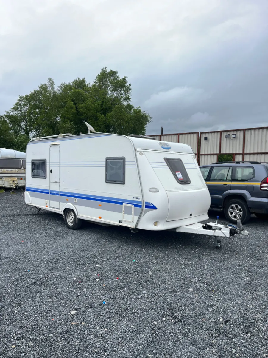 Hobby 4 Berth Fixed Bed Caravan - Image 1