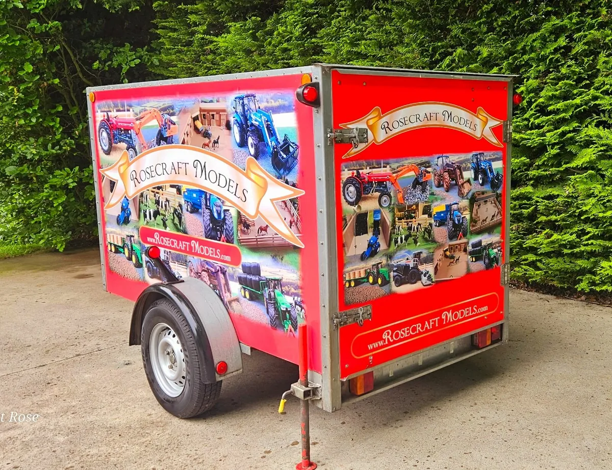 7' x 5' box trailer - Image 1